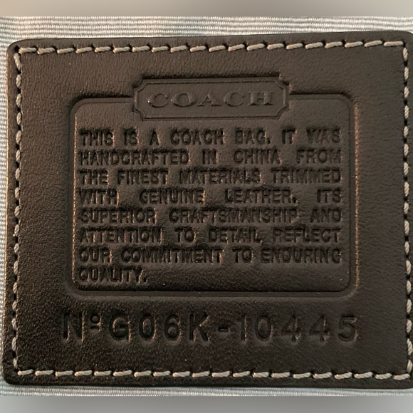 COACH GALLERY Women’s Bag Signature Beaded Tote/Shoulder Vintage Rare - Picture 3 of 14